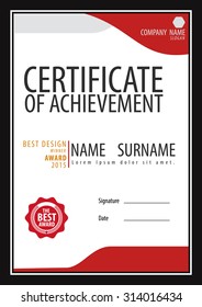vertical certificate template,diploma,Letter size ,vector