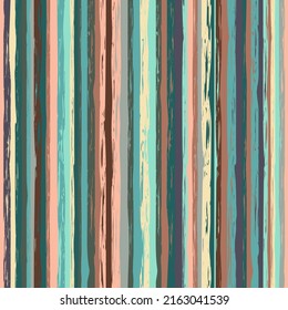 vertical color lines with jagged edges. vector seamless pattern.  striped repetitive background. geometric fabric swatch. wrapping paper. continuous print. design template for decor, apparel, textile