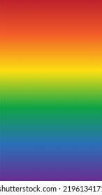 Vertical Colorful abstract background in bright rainbow colors. Colored symbol of LGBTQ. Vector illustration. 