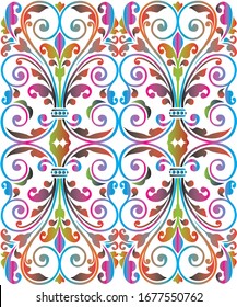 Vertical Colorful vector made by vishal singh