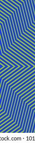 vertical composition with inclined lines with relief volumetric effect