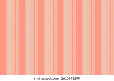 Vertical coral stripes. Soft, calm, and modern. Ideal for backgrounds, textiles, wallpaper. Evokes feelings of peace and sophistication.