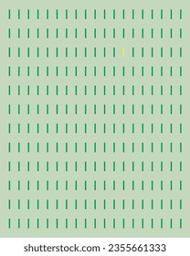 Verde de trazo vertical, un amarillo sobre fondo verde claro para bordados, textiles, tela, alfombras, cubiertas, papel, carteles, antecedentes y más.