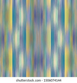 Vertical diamond ethnic ikat design in cool colors. Gold, blue, green, purple.  Gradient, ombre, blurry, soft.  Great for home decor, fashion, stationary.  Generative Art.