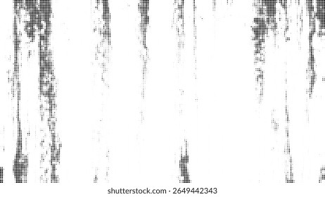 Vetor de textura Grunge gotejamento vertical para cartaz urbano e fundo de design gráfico Edgy
