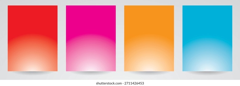 Fondo de gradiente de pastel suave de duotono de Vertical