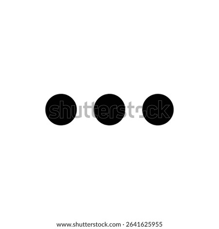 Vertical Ellipsis Icon Aligned Center for More Options Menu