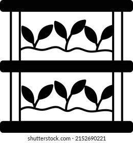 Vertical Farming vector icon design, Farming and Agriculture symbol, village life Sign, Rural and Livestock stock illustration, Indoor Pesticide-Free Plant Farms Concept