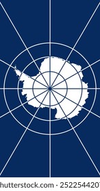 Vertical Flag of the Antarctic Treaty , Vector Images