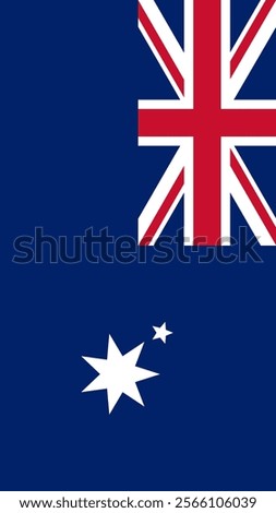 Vertical Flag of Heard Island and McDonald Islands, 9:16 Format, Vertical Heard Island and McDonald Islands Flag, Vector Images