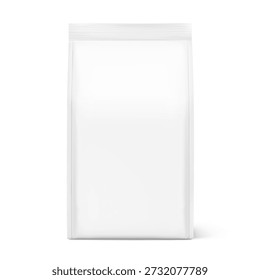 Maqueta de Vertical de fondo plano para alimentos, nutrición deportiva. Vista frontal. Ilustración vectorial aislada sobre fondo blanco. Puede ser utilizado para la Plantilla de su diseño. EPS10.