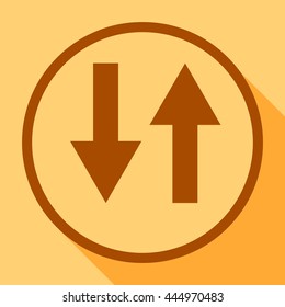 Vertical Flip Arrows .