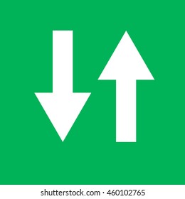 Vertical Flip Arrows .