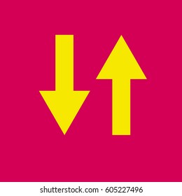 Vertical Flip Arrows .