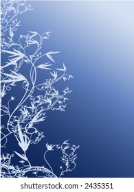 Vertical Floral Design