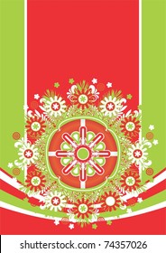Vertical Flower Arrangement