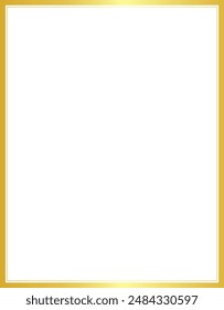 Vertical Frame Gold picture frame luxury golden frame gold border Golden vector framework banner decoration decorative element template isolated background frame picture wedding frames anniversary 