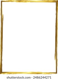 Vertical Frame Gold picture frame luxury golden frame gold border Golden vector framework banner decoration decorative element template isolated background frame picture art boarder