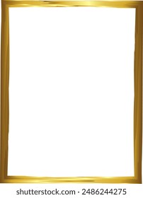 Vertical Frame Gold picture frame luxury golden frame gold border Golden vector framework banner decoration decorative element template isolated background frame picture art boarder