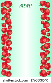 Vertical frame in vector graphics