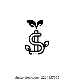 Vertical garden trellis vector icon illustration