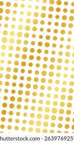 Vertical Golden Halftone Gradient Mesh Premium Transparent Vector Image Filter Overlay Effect PNG Mobile Background Print