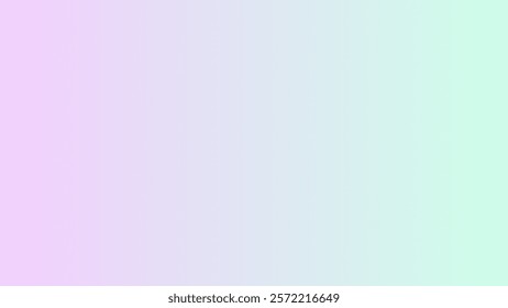 A vertical gradient background transitioning from soft lavender on the left to light mint green on the right, evoking a fresh and soothing feeling.