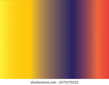 A vertical gradient featuring a smooth blend of vibrant yellow, purple, and orange hues, creating a visually striking and abstract composition.