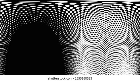 Vertical gradient halftone dots background for your designe. Pop art template, texture. Vector illustration Eps 10