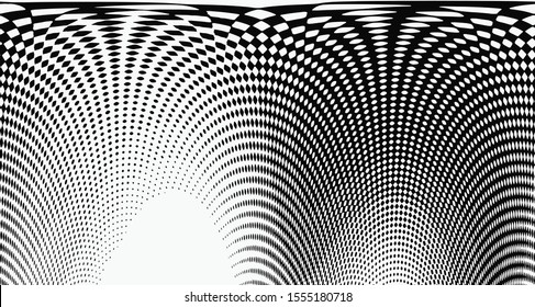 Vertical gradient halftone dots background for your designe. Pop art template, texture. Vector illustration Eps 10