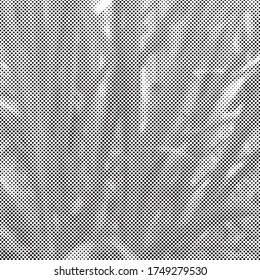 Vertical gradient halftone dots background. Pop art template, texture. Vector illustration