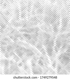 Vertical gradient halftone dots background. Pop art template, texture. Vector illustration