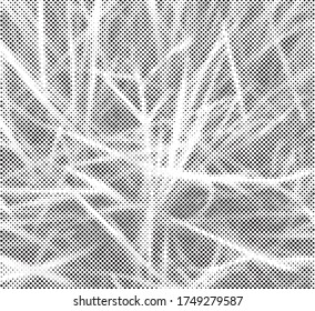 Vertical gradient halftone dots background. Pop art template, texture. Vector illustration