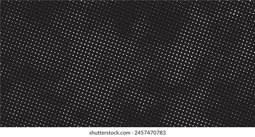 Vertical gradient halftone dots background. Pop art template, texture. Vector illustration