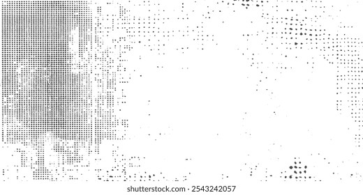 Fondo de puntos de semitono de gradiente de Vertical. Gradiente punteado, pulverización de puntos lisos y fondo de puntos semitonos