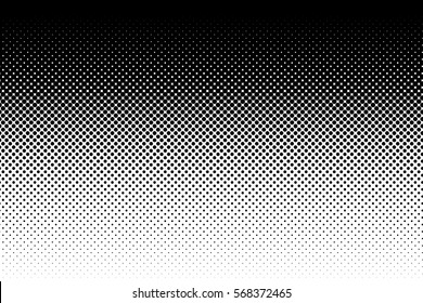 Vertical gradient halftone dots background  Pop art template  texture  Vector illustration