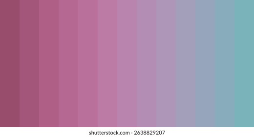 Vertical Gradient Maroon to Teal EPS - Abstract Vector Palette