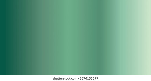 A vertical gradient transitions from dark teal to light green, with a pixelated, blocky appearance.