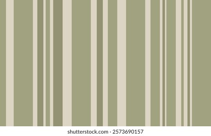 Vertical  green  stripes seamless pattern. Lines vector abstract design. Stripe texture suitable fashion textiles.Vector design	
