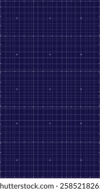 Vertical Grid. Hud technology screen layout.