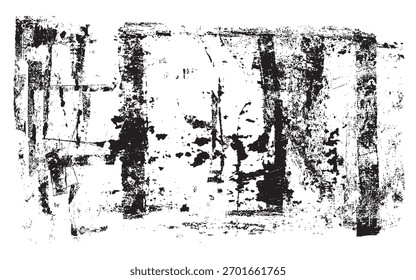 Vertical Grunge Texture with Paint Smudges, Splatters, and Uneven Distress Marks