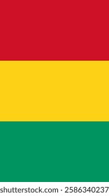 Vertical Guinea Flag Vector Images