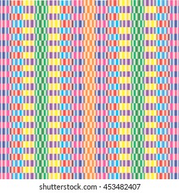 Vertical and horizontal stripes in subtle tones