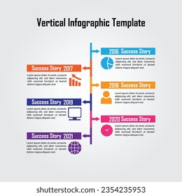 Vertical Infographic Template Design for You