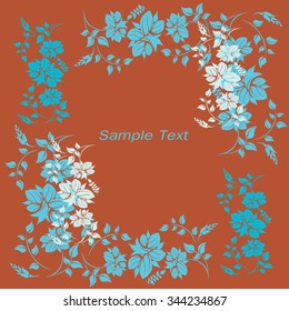  Vertical invitation. Vintage greeting card. - Illustration
Flower, Old-fashioned, Retro Styled, Floral Pattern, Illustration
