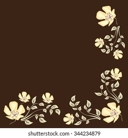 Vertical invitation. Vintage greeting card. - Illustration
Flower, Old-fashioned, Retro Styled, Floral Pattern, Illustration

