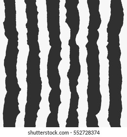 Vertical irregular, hand drawn, sketchy lines. Repeatable pattern. abstract monochrome background.