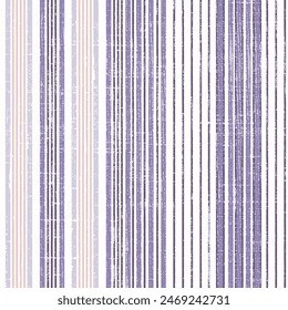 Vertical irregular size multi-colored texture stripes Vector pattern. white,violet, gray, light orange winter stripe textured pattern with white background used for textiles, wallpapers..,