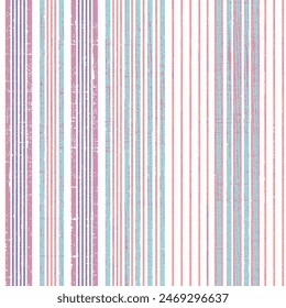 Vertical irregular size multi-colored texture stripes Vector pattern. orange, violet, cyan spring colours stripe texture background pattern used for textiles, wallpapers..,