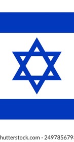 Vertical Israel, Bandera de Israel 